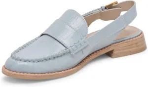YDN Women Buckle Slingback Pumps Slip On Loafers Block Low Heels Closed Round Toe Dressy Shoes Office Size 4-16 US